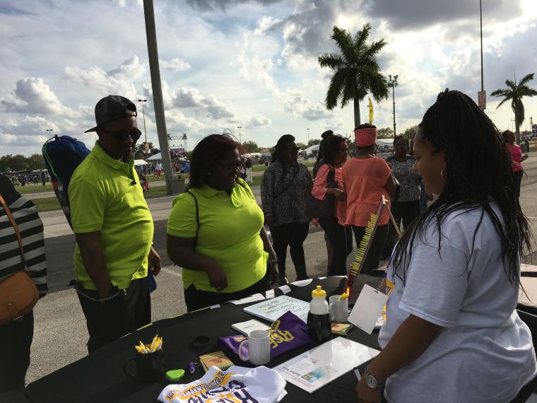 Rickey Smiley Morning Show Listeners & Marketing Director Marsha