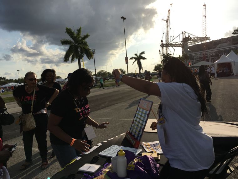 Rickey Smiley Morning Show Listeners & Marketing Director Marsha