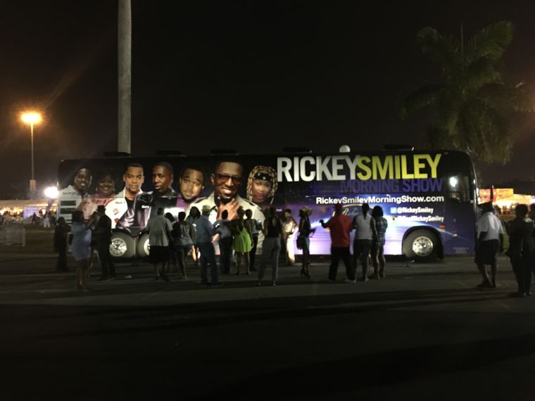 Rickey Smiley’s Bus