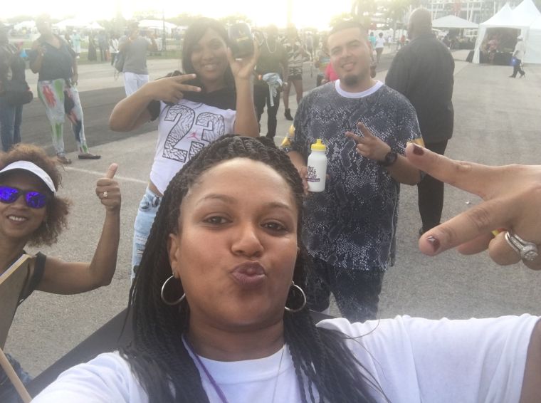 Rickey Smiley Morning Show Listeners & Marketing Director Marsha