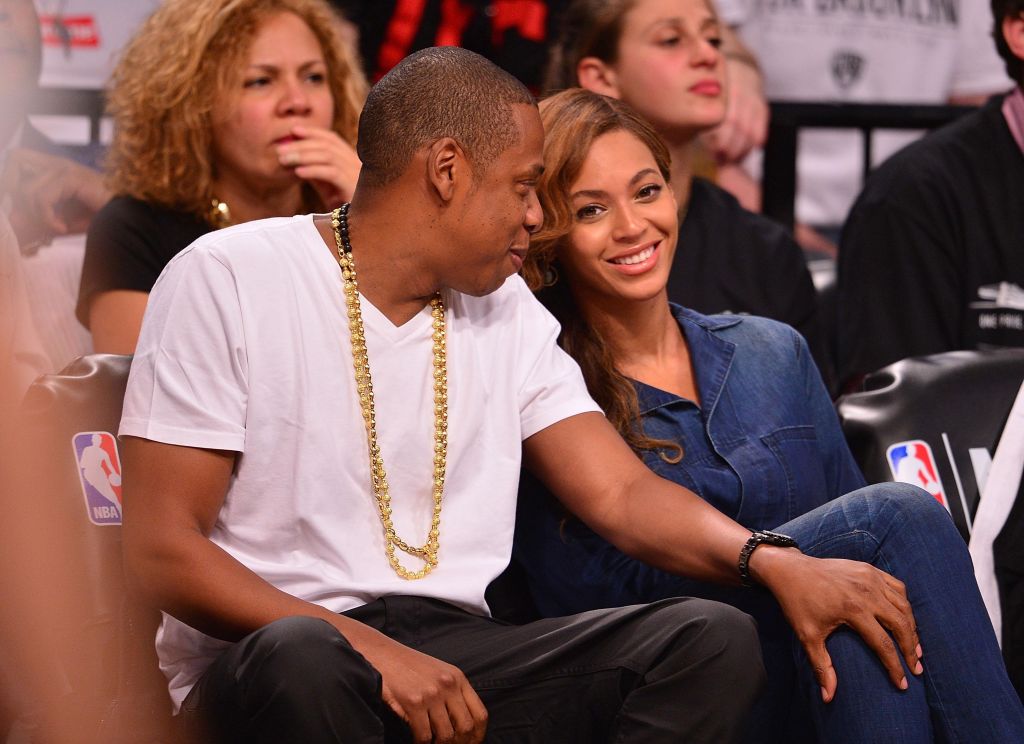 Celebrites Attend The Miami Heat Vs Brooklyn Nets Game - May 12, 2014