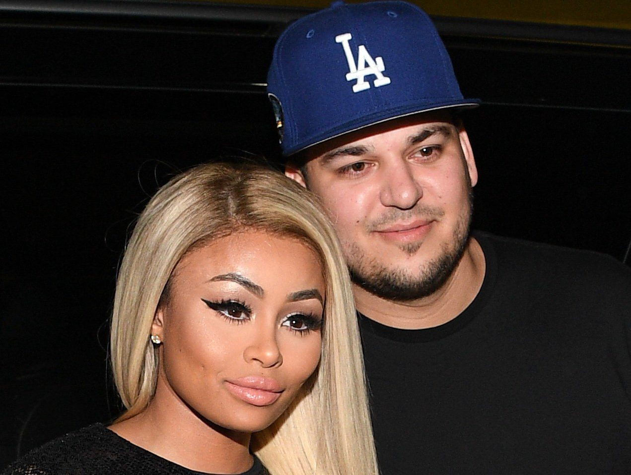 Blac Chyna & Rob Kardashian Visit Onyx Nightclub