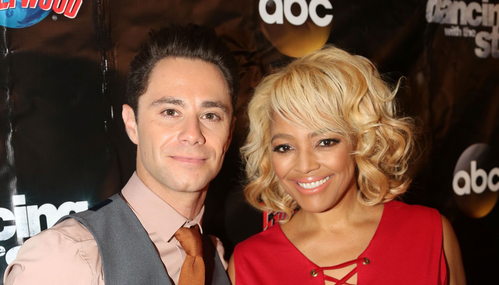 The 22nd Season Stars of 'Dancing With The Stars' meet the press at Planet Hollywood Times Square