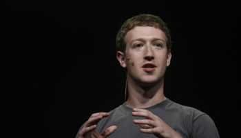 Facebook CEO Mark Zuckerberg delivers a