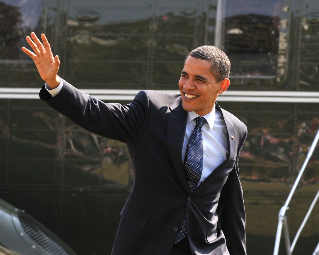 President Obama Returns To White House