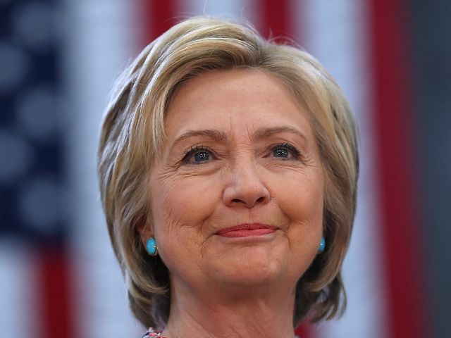 Hillary Clinton Campaigns In Salinas, California