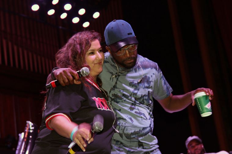 Producer Beyonce Alowishus & Rickey Smiley