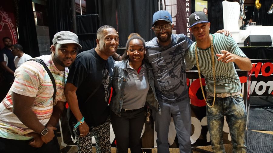 Rickey Smiley, Headkrack, Gary With Da Tea & JahLion Sound Meet Listeners Of "The Rickey Smiley Morning Show" In Atlanta