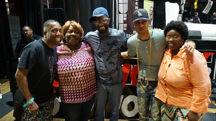 Rickey Smiley, Headkrack, Gary With Da Tea & JahLion Sound Meet Listeners Of "The Rickey Smiley Morning Show" In Atlanta