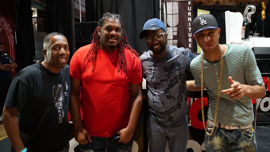 Rickey Smiley, Headkrack, Gary With Da Tea & JahLion Sound Meet Listeners Of "The Rickey Smiley Morning Show" In Atlanta