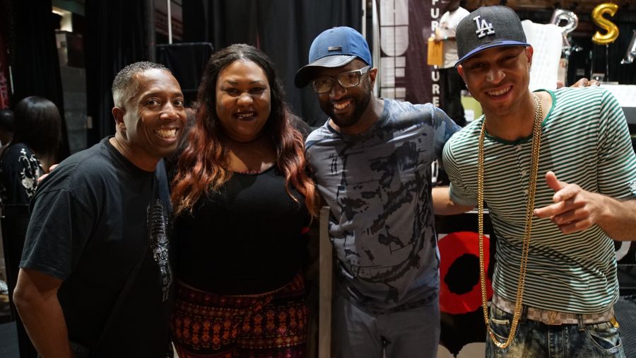 Rickey Smiley, Headkrack, Gary With Da Tea & JahLion Sound Meet Listeners Of "The Rickey Smiley Morning Show" In Atlanta