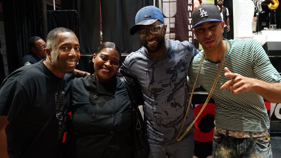Rickey Smiley, Headkrack, Gary With Da Tea & JahLion Sound Meet Listeners Of "The Rickey Smiley Morning Show" In Atlanta