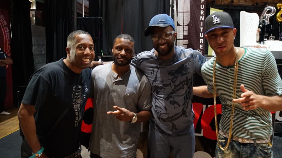 Rickey Smiley, Headkrack, Gary With Da Tea & JahLion Sound Meet Listeners Of "The Rickey Smiley Morning Show" In Atlanta