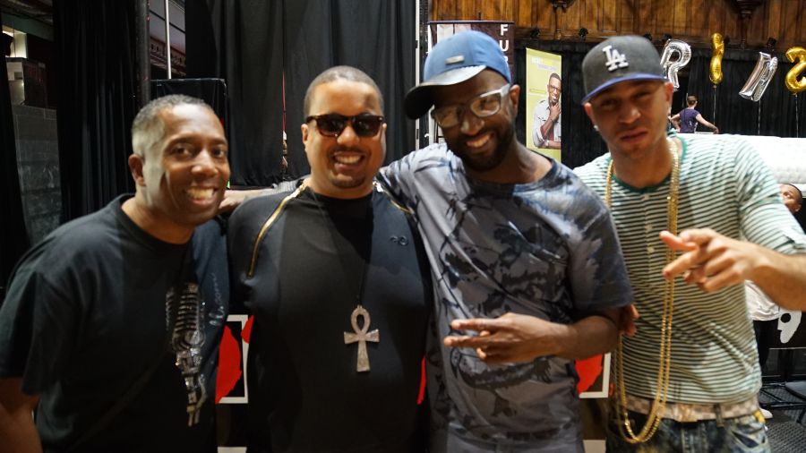 Rickey Smiley, Headkrack, Gary With Da Tea & JahLion Sound Meet Listeners Of "The Rickey Smiley Morning Show" In Atlanta