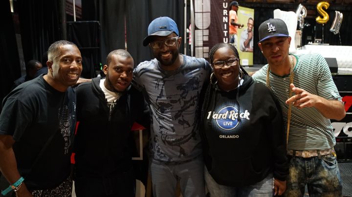 Rickey Smiley, Headkrack, Gary With Da Tea & JahLion Sound Meet Listeners Of "The Rickey Smiley Morning Show" In Atlanta