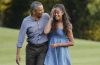 First Family Returns To White House From Martha's Vineyard Vacation