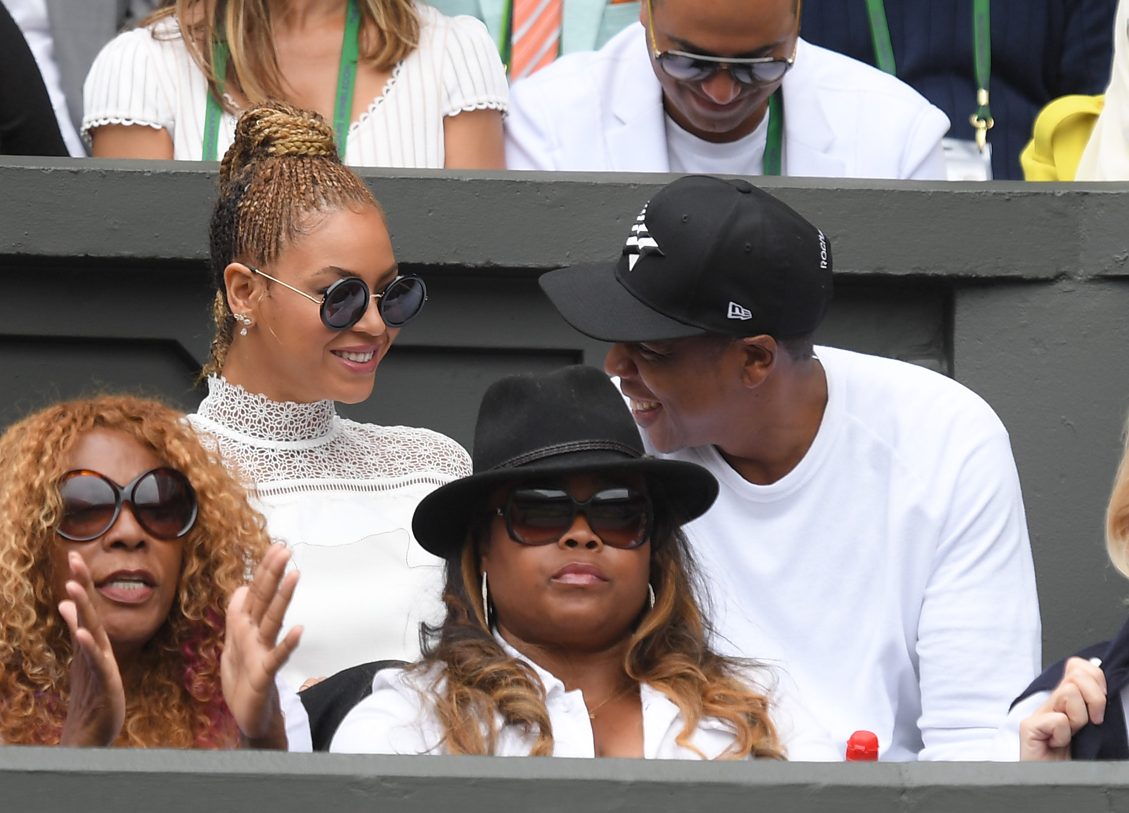 Celebrities Attend Wimbledon
