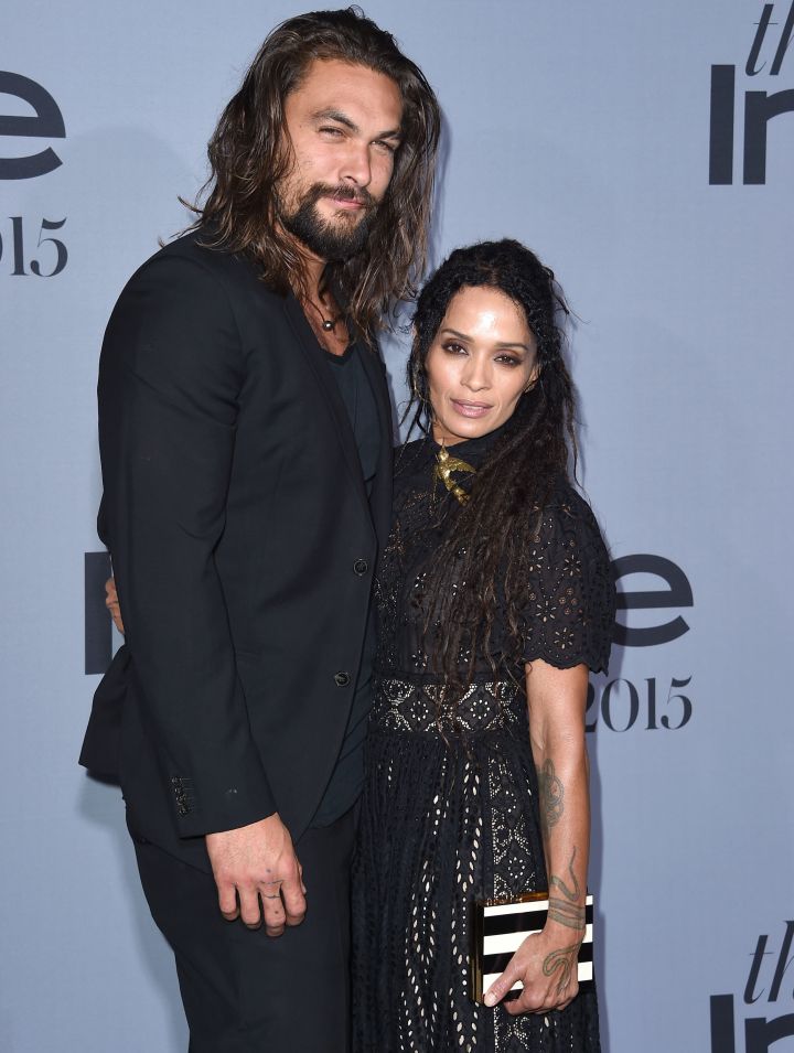 Lisa Bonet and Jason Momoa