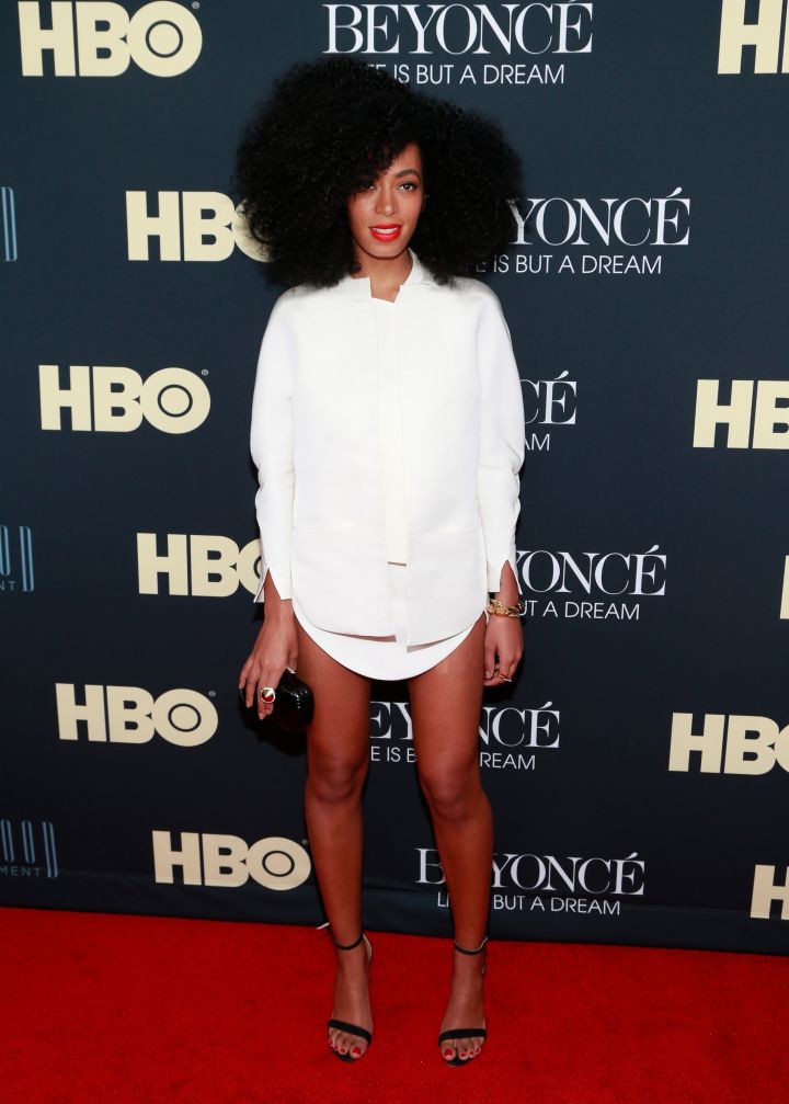 Solange at the “Beyonce: Life Is But A Dream” New York Premiere