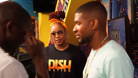 Usher Visits The Rickey Smiley Morning Show!