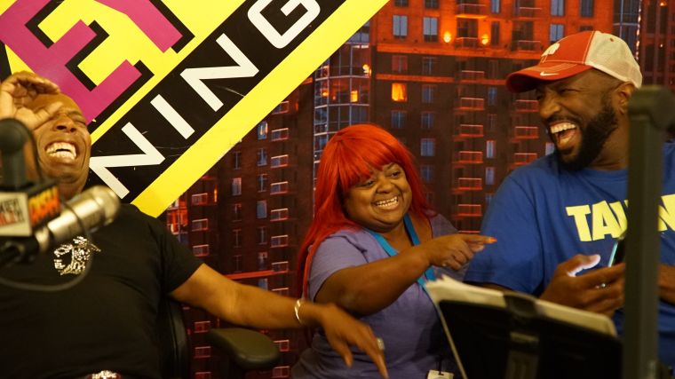 Gary, Juicy, and Rickey Smiley