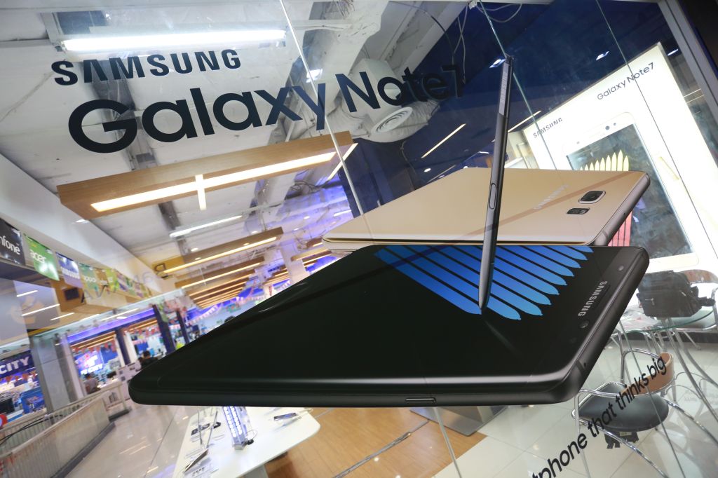 Samsung Electronic Company in Thailand announced a recall of...