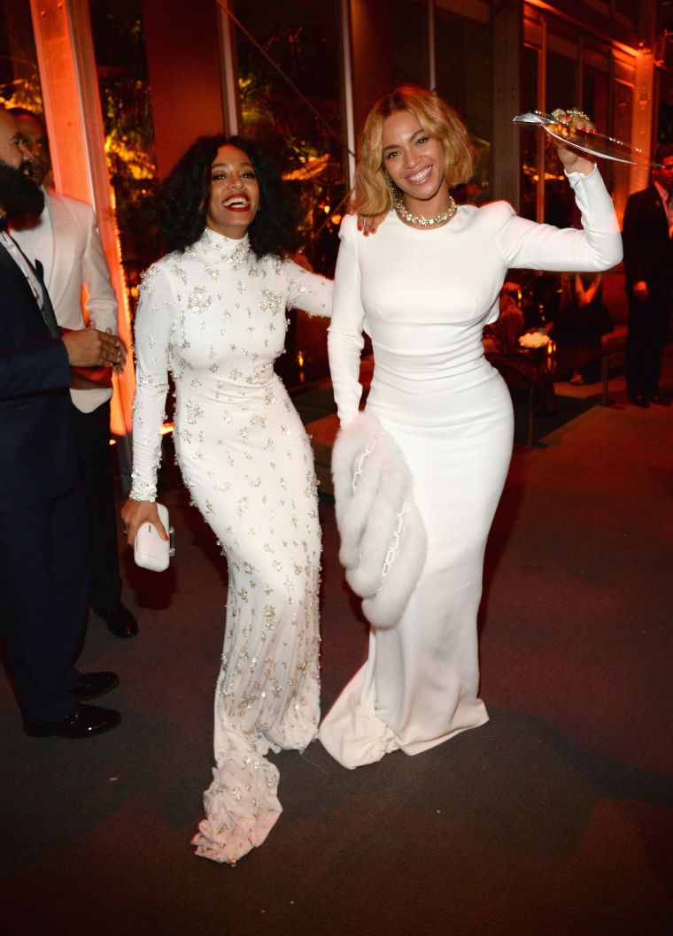 Solange and Beyonce