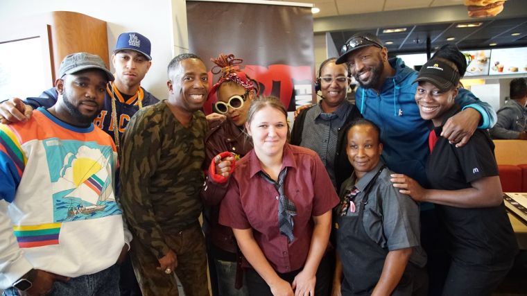 Rickey Smiley Morning Show Visits Indianapolis