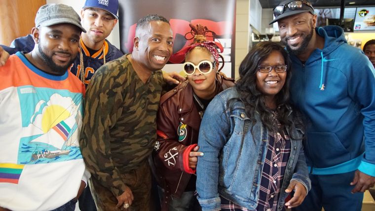 Rickey Smiley Morning Show Visits Indianapolis