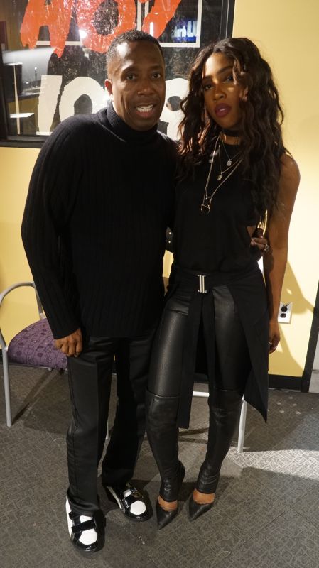 Full Body Picture Of Gary With Da Tea, & Grammy Award Winning Song Writer Sevyn Streeter.