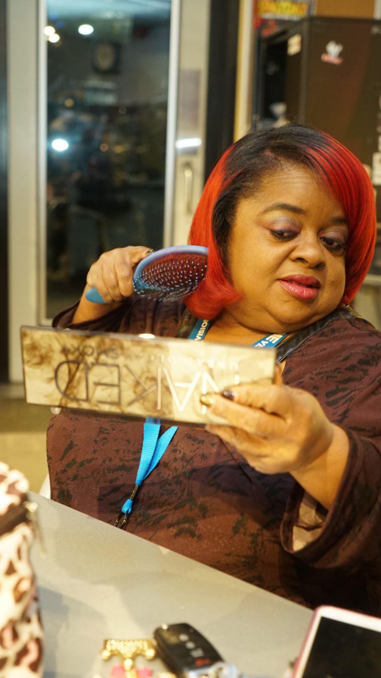 Ms. Juicy Getting Dolled Up For Rickey Smiley Morning Show