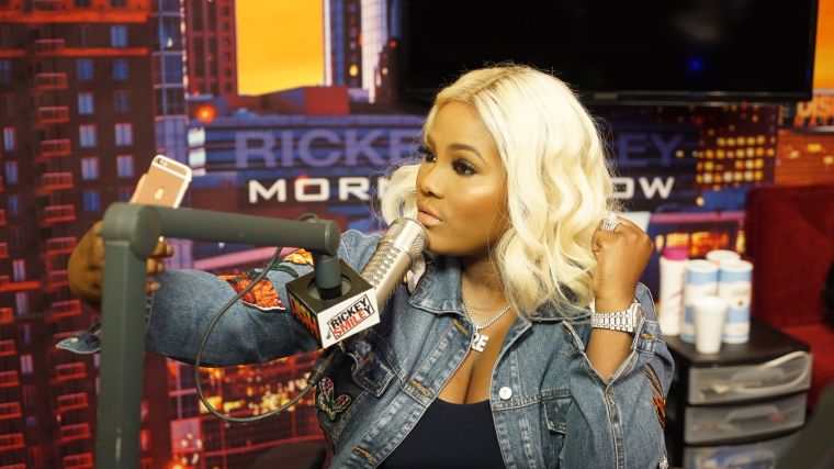 Pre Madonna Taking A Selfie After Her Interview