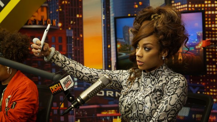 Keyshia Cole On The Rickey Smiley Morning Show