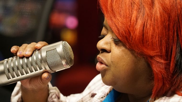 Ms. Juicy On The Rickey Smiley Morning Show