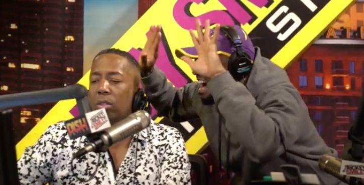 Rickey Smiley bothering Gary With Da Tea