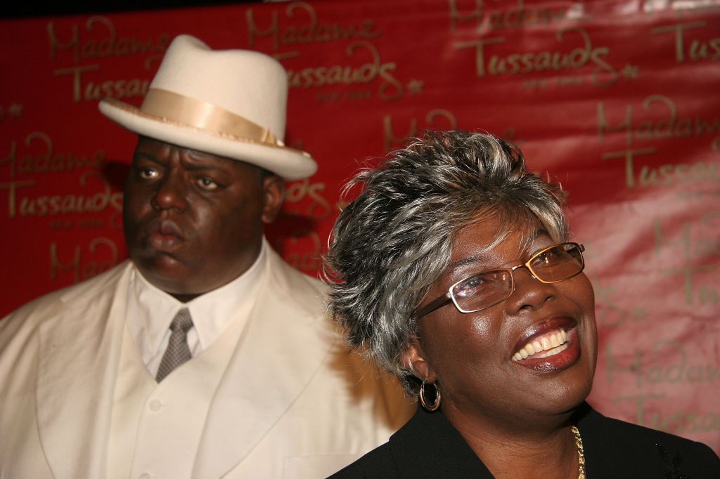 Notorious B.I.G. Wax Figure Unveiled by his Mother, Voletta Wallace, at Madame Tussauds in New York