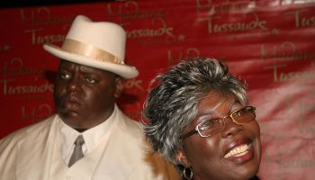 Notorious B.I.G. Wax Figure Unveiled by his Mother, Voletta Wallace, at Madame Tussauds in New York