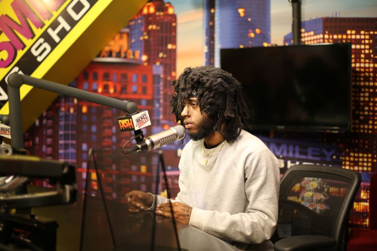 6LACK Visits The Rickey Smiley Morning Show