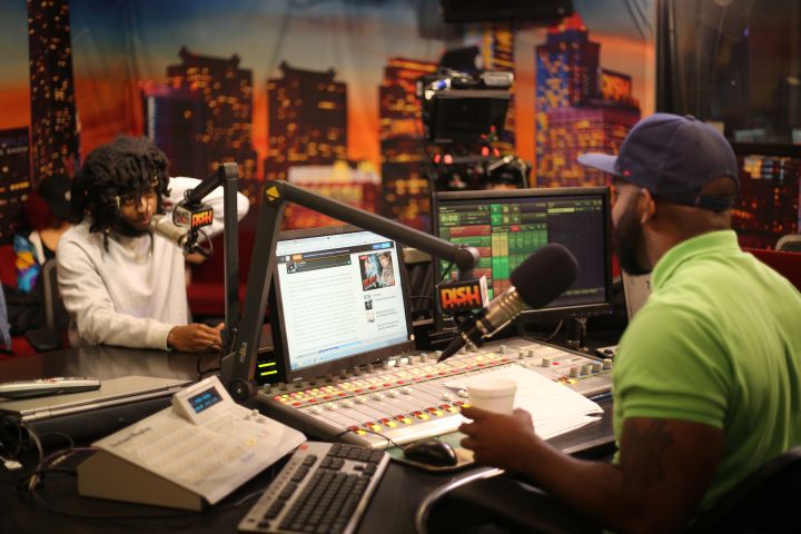 6LACK Visits The Rickey Smiley Morning Show