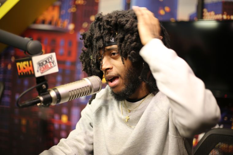 6LACK Visits The Rickey Smiley Morning Show