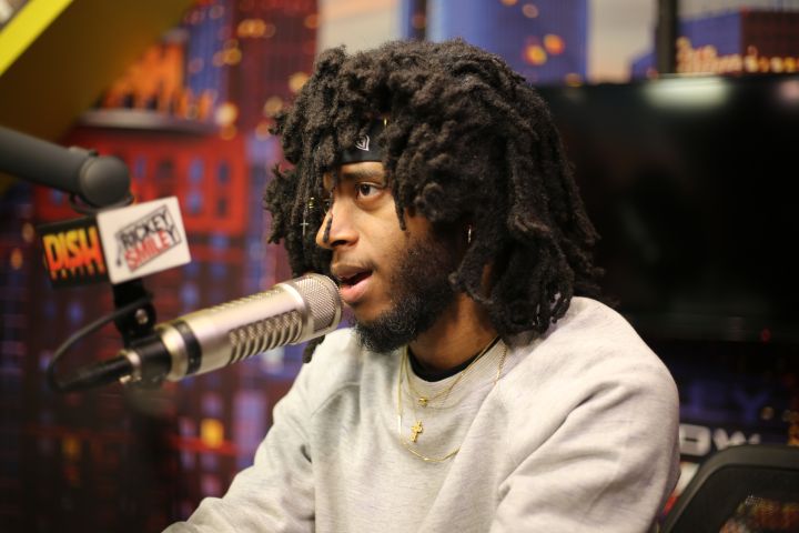 6LACK Visits The Rickey Smiley Morning Show