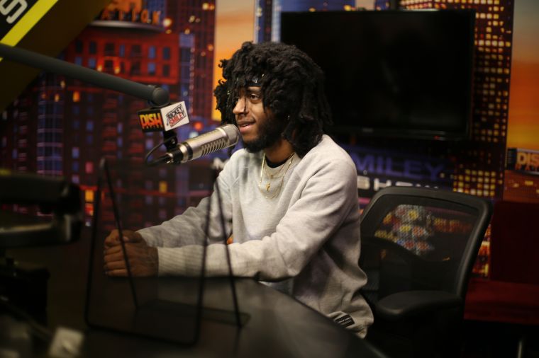 6LACK Visits The Rickey Smiley Morning Show
