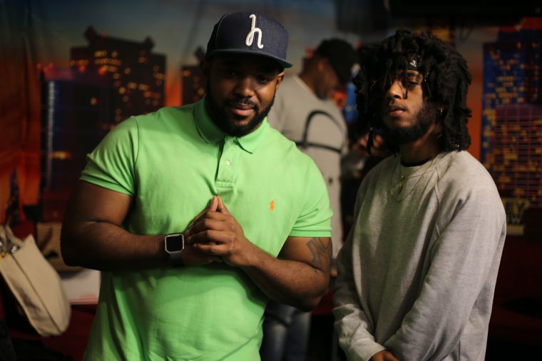 6LACK Visits The Rickey Smiley Morning Show