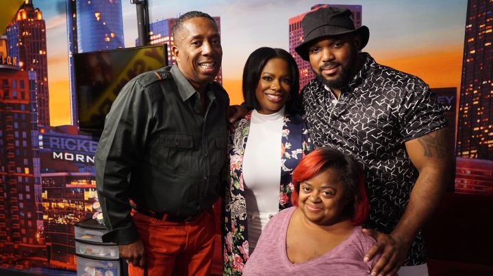 Kandi Burruss Special Guest Host On The Rickey Smiley Morning Show