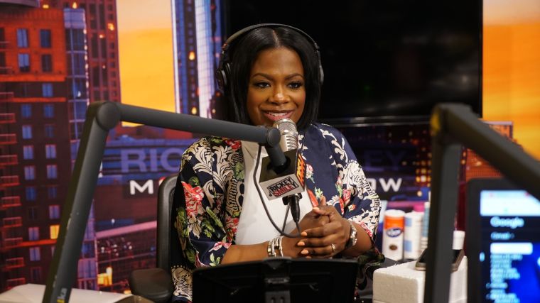 Kandi Burruss On "The Rickey Smiley Morning Show"
