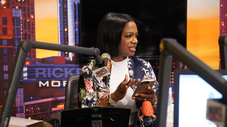 Kandi Burruss On "The Rickey Smiley Morning Show"