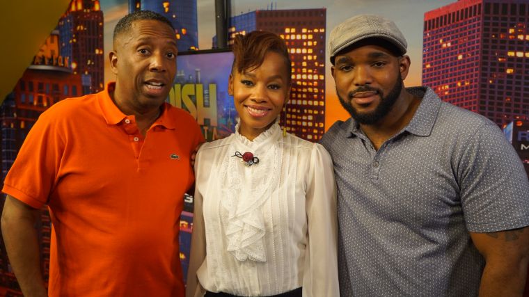 Anika Noni Rose Visits The Rickey Smiley Morning Show