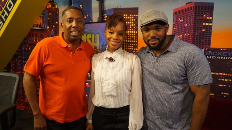 Anika Noni Rose Visits The Rickey Smiley Morning Show