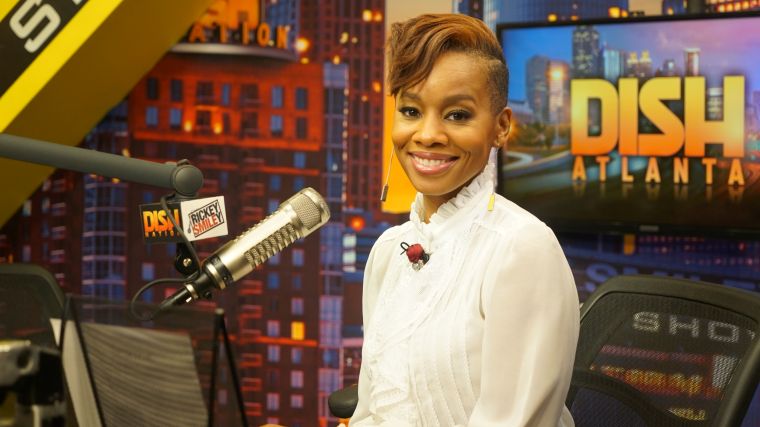 Anika Noni Rose Visits The Rickey Smiley Morning Show