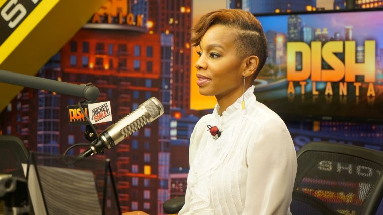 Anika Noni Rose Visits The Rickey Smiley Morning Show